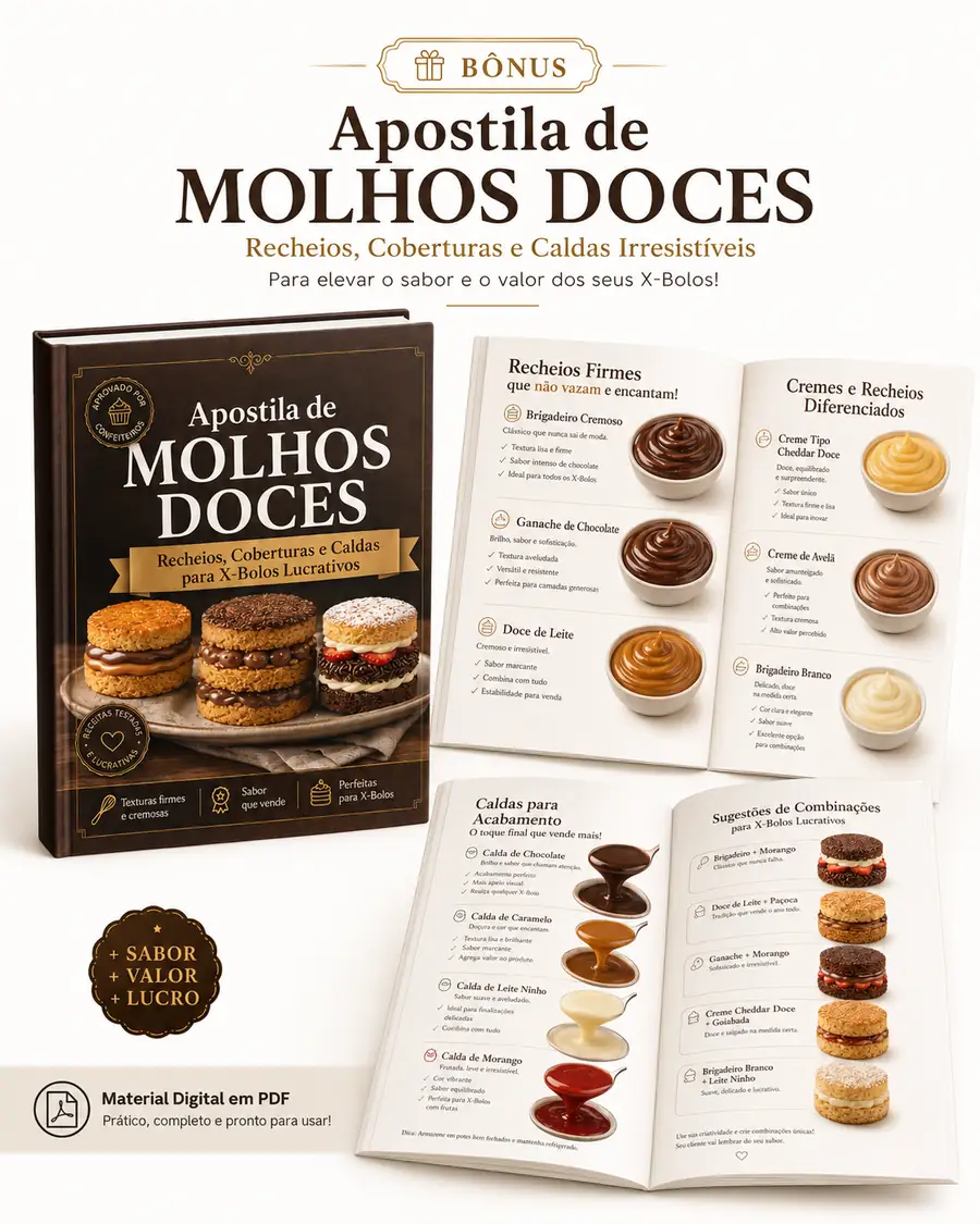 Apostila de Molhos Doces