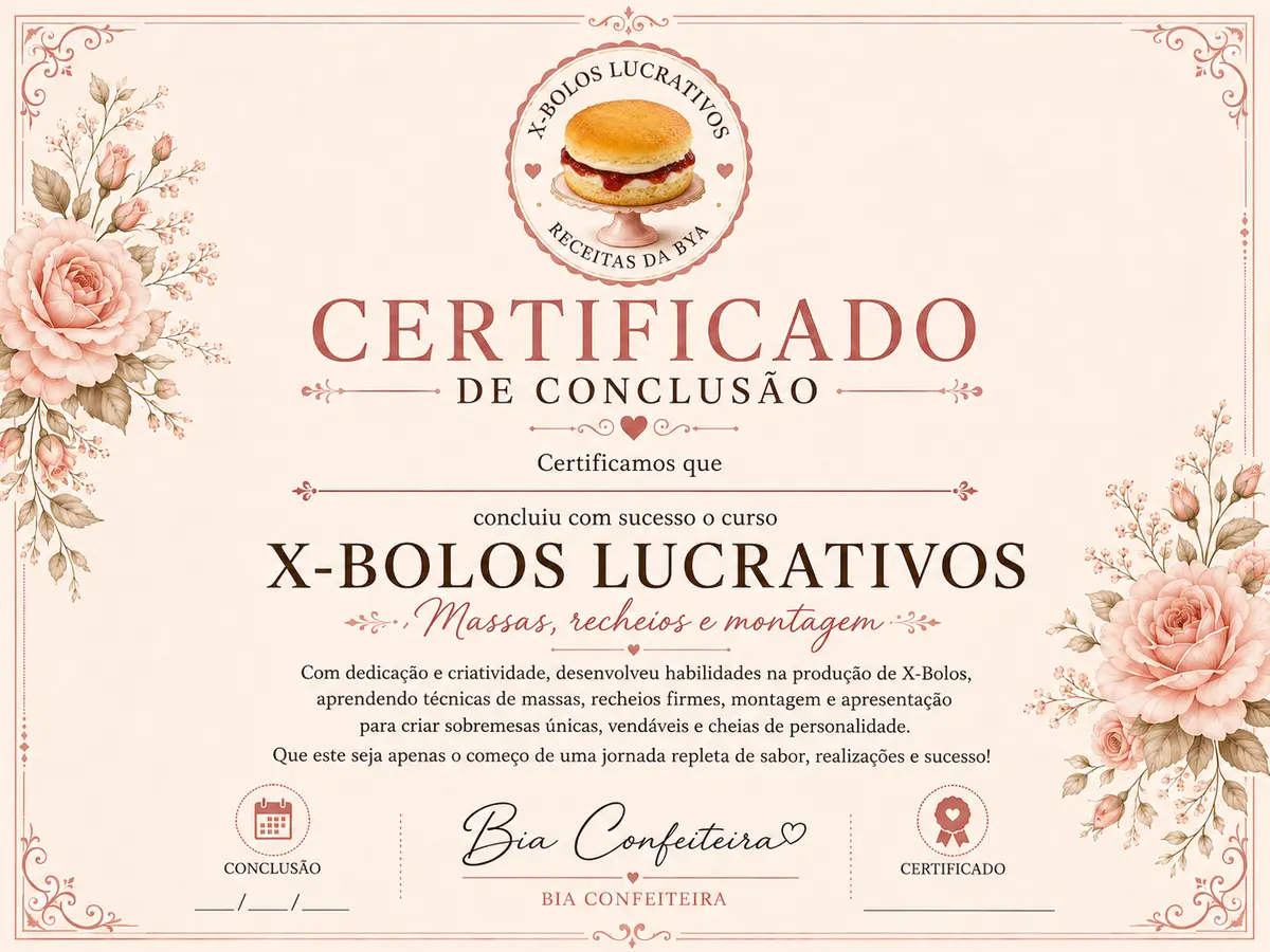 Certificado X-Bolos