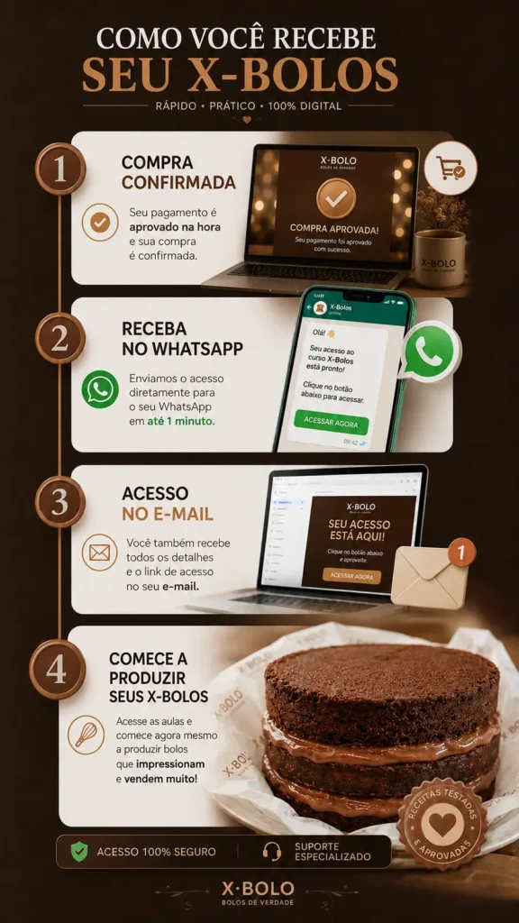 Como receber o material